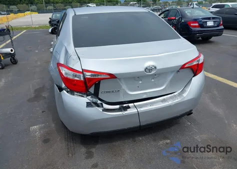 2015 Toyota Corolla L from USA, damaged, VIN 5YFBURHE2FP353081